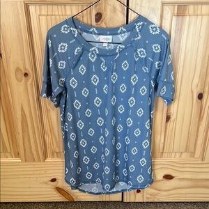 Aztec Ribbed GiGi Top